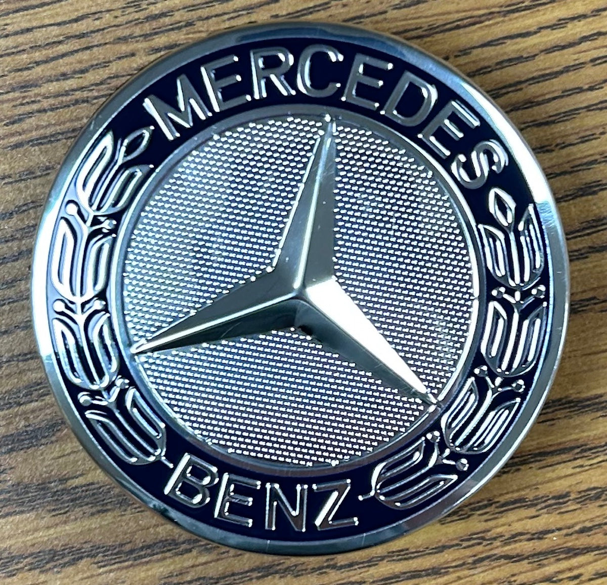 2 7/8" Mercedes-Benz Blue Center Cap #A17140000255337 set