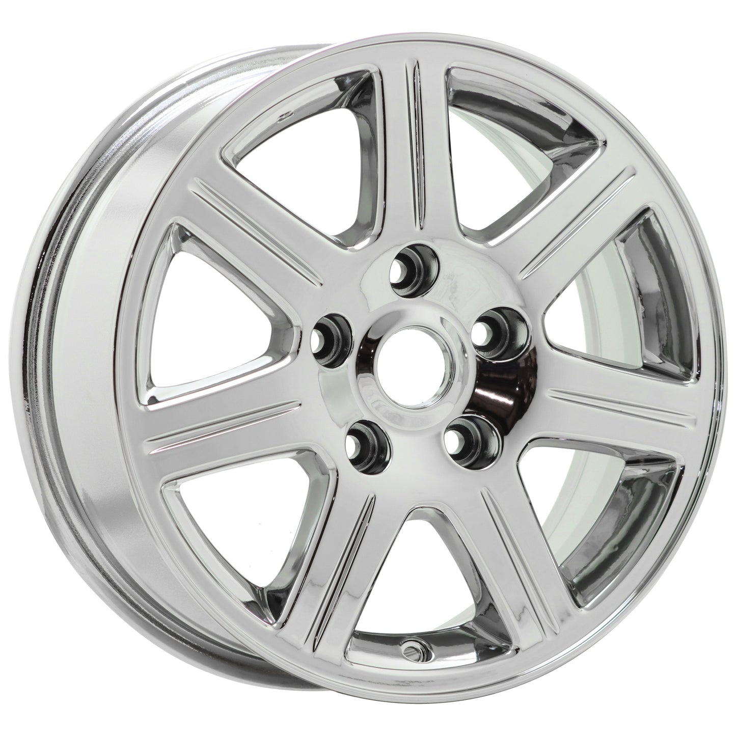 16" Chrysler Town Country Bright Chrome wheels rims Factory OEM set 2330