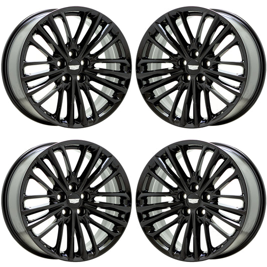 20" Cadillac CT6 Gloss Black wheels rims Factory OEM set 4829 EXCHANGE