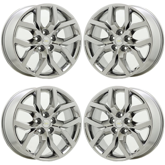 19" Chevrolet Impala Bright Chrome wheels rims Factory OEM set 5613