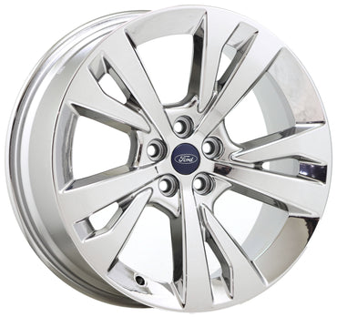 20" Ford Explorer Bright Chrome wheels rims Factory OEM set 10267