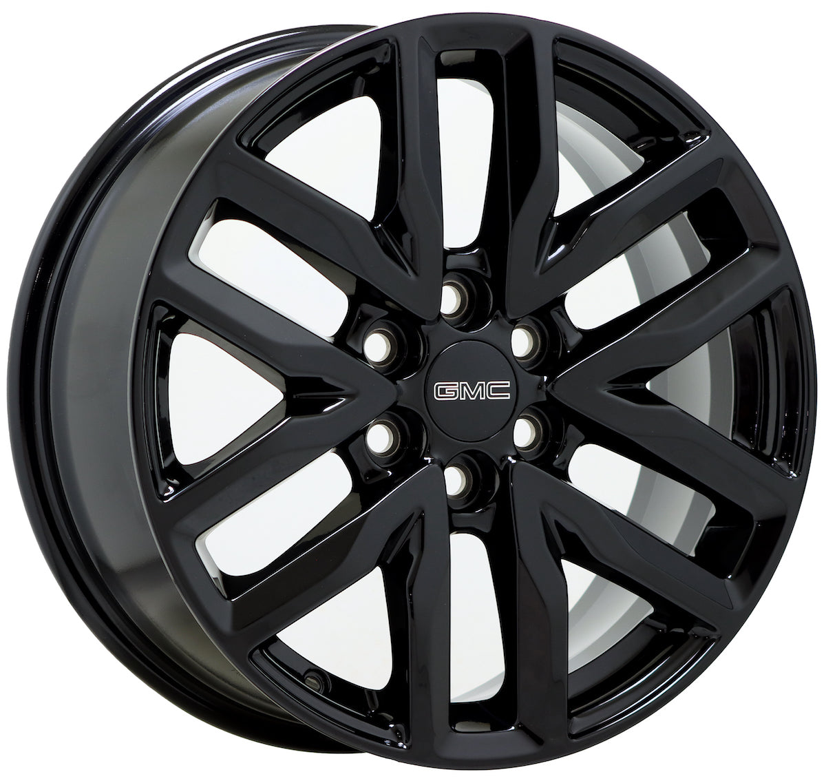18" GMC Acadia 2017-2022 Gloss Black wheels rims Factory OEM set 5798 5797