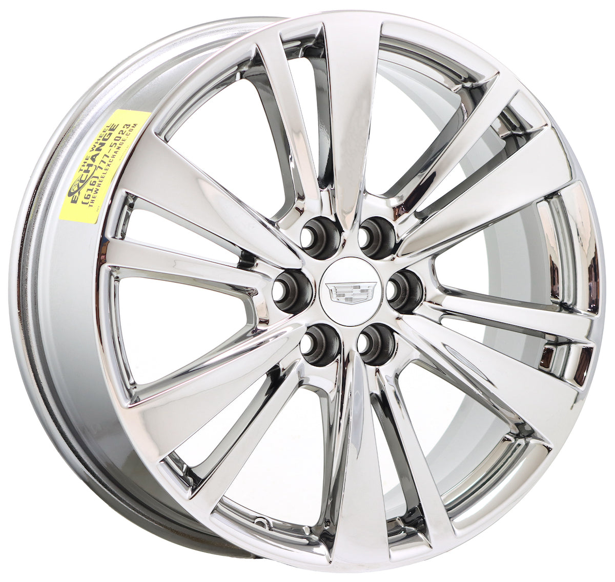 20" Cadillac XT5 XT6 Bright Chrome wheels rims Factory OEM set 4847