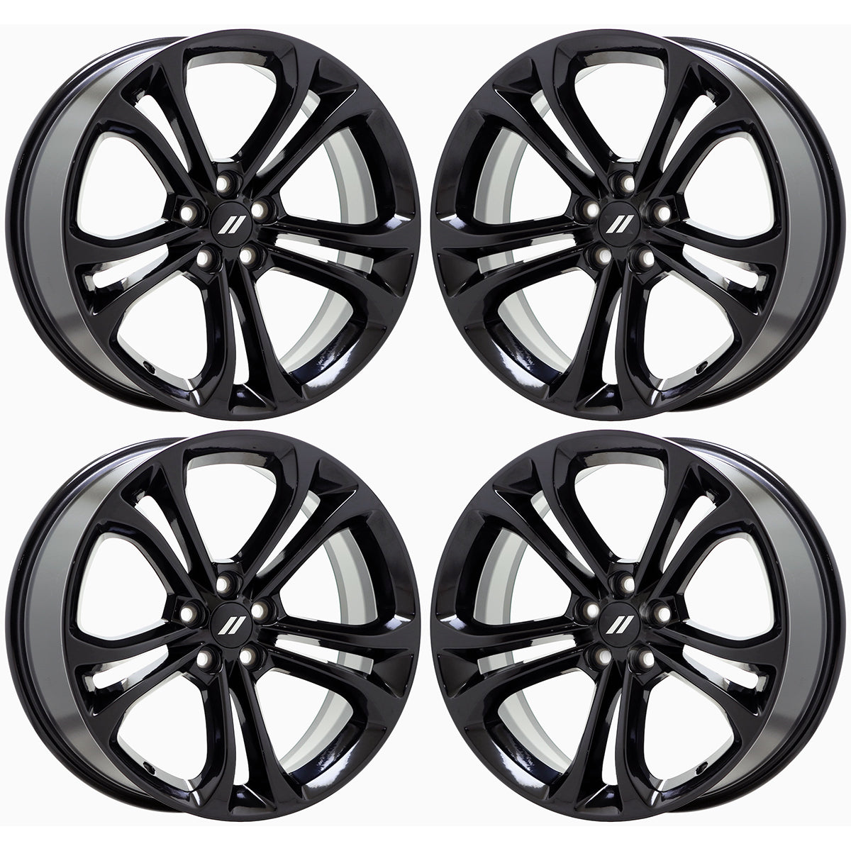 20" Dodge Charger Challenger Gloss Black wheels rims Factory OEM 2711