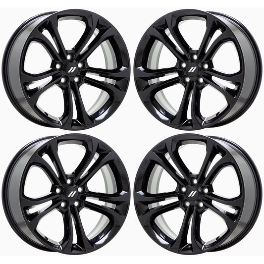 20" Dodge Charger Challenger Gloss Black wheels rims Factory OEM 2711