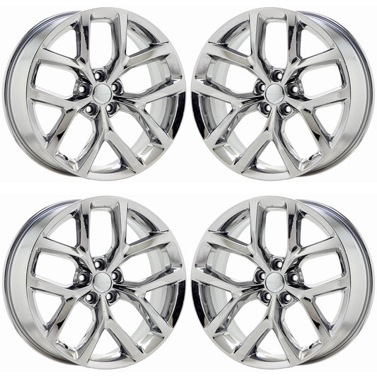 20" Dodge Charger Challenger Bright Chrome wheels rims Factory OEM set 2652