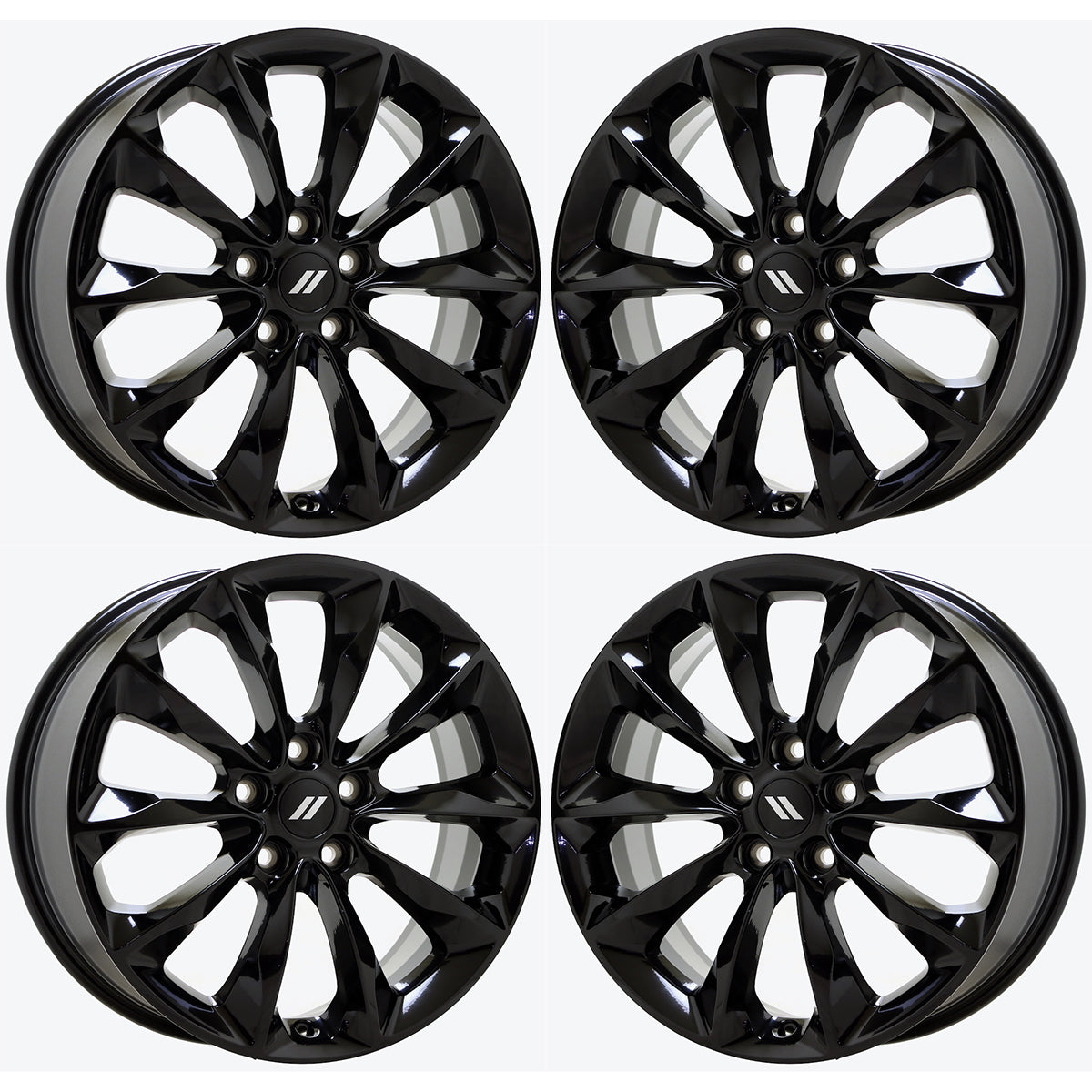 20" Dodge Durango Gloss Black wheels rims Factory OEM set 2729 EXCHANGE