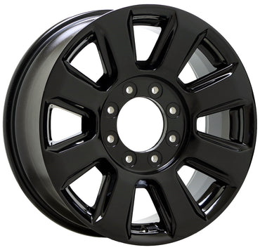 20" Ford F250 F350 SRW Gloss Black wheels rims Factory OEM set 10103