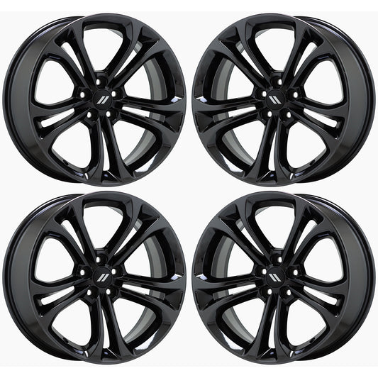 20" Dodge Charger Challenger Black Chrome wheels rims Factory OEM 2711
