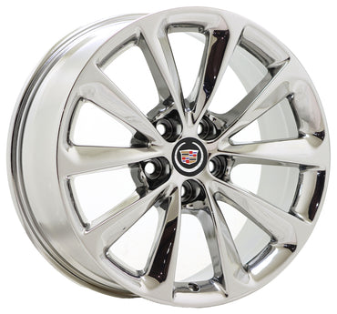 19" Cadillac XTS CT6 Bright Chrome wheels rims Factory OEM set 4696 4773