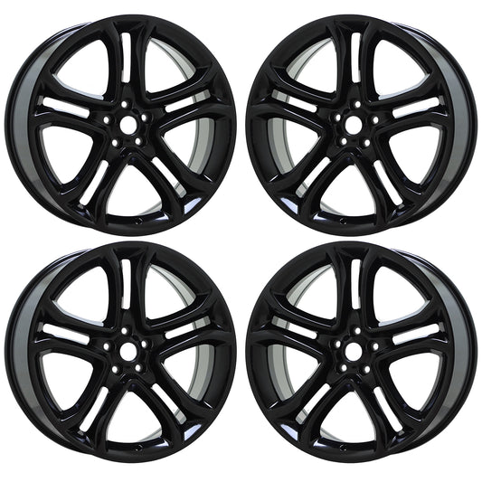 22" Ford Edge Lincoln MKX Gloss Black wheels rims Factory OEM set 3850 EXCHANGE