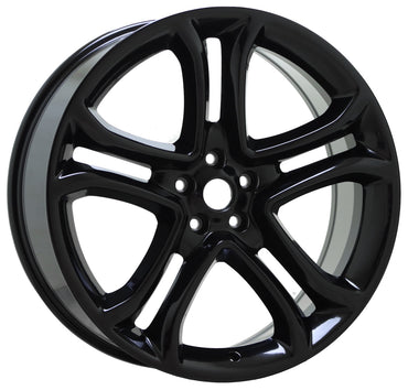 22" Ford Edge Lincoln MKX Gloss Black wheels rims Factory OEM set 3850
