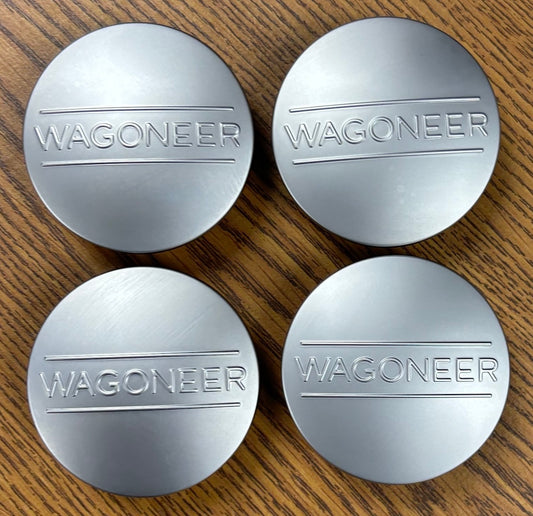 2 15/16" Jeep Grand Wagoneer Silver Center Cap #04755549AA set