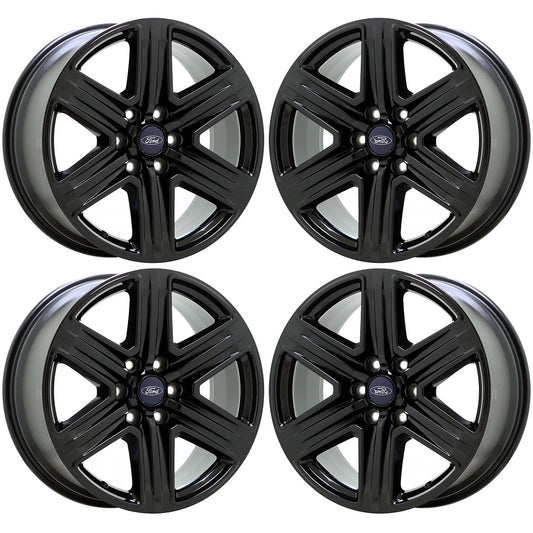 20" Ford Expedition Gloss Black wheels rims Factory OEM set 10143 EXCHANGE