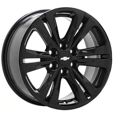17" Chevrolet Colorado GMC Canyon Gloss Black wheels rims Factory OEM set 14027