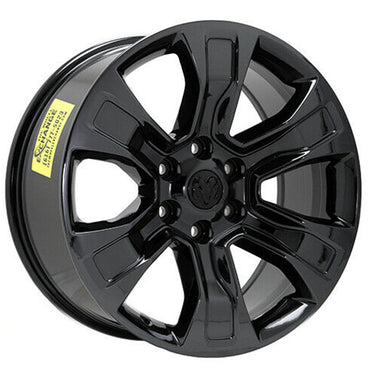 20" Dodge Ram 1500 Truck Black Chrome wheels rims Factory OEM 2019 2020 set 2678