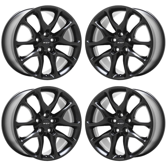 20" Dodge Durango Hellcat Satin Black wheels rims Factory OEM set 2733 EXCHANGE