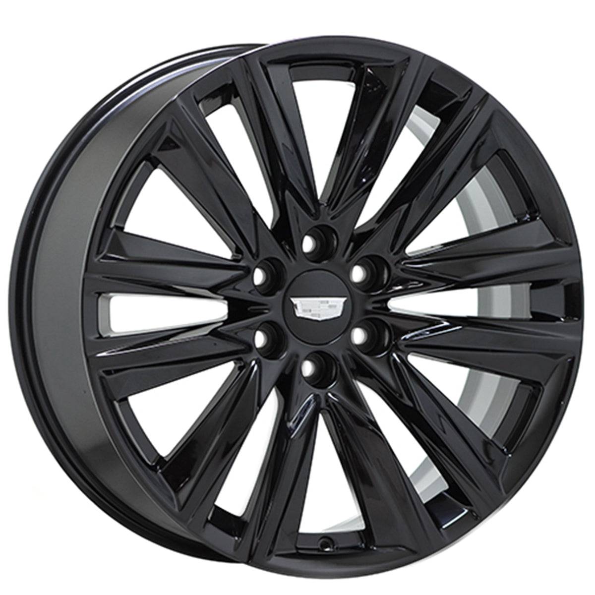 22" Cadillac Escalade Sport Gloss Black wheels rims Factory OEM 4869 EXCHANGE