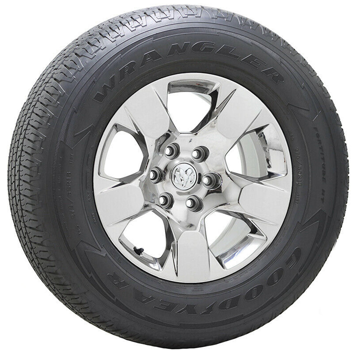 18" Dodge Ram 1500 Truck Bright Chrome wheels rims tires Factory OEM set 4 2669