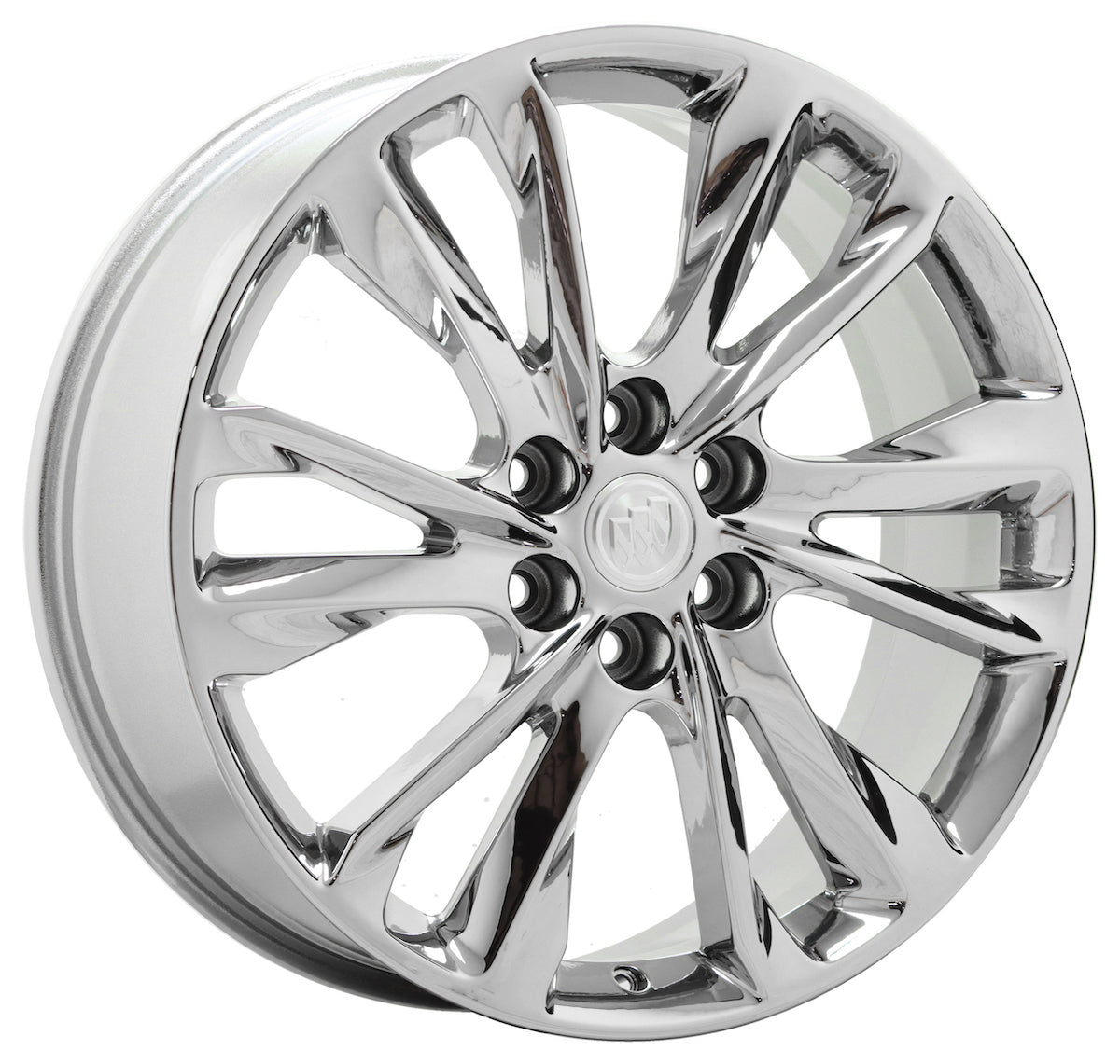21" Buick Enclave Bright Chrome Wheels Rims Factory OEM set