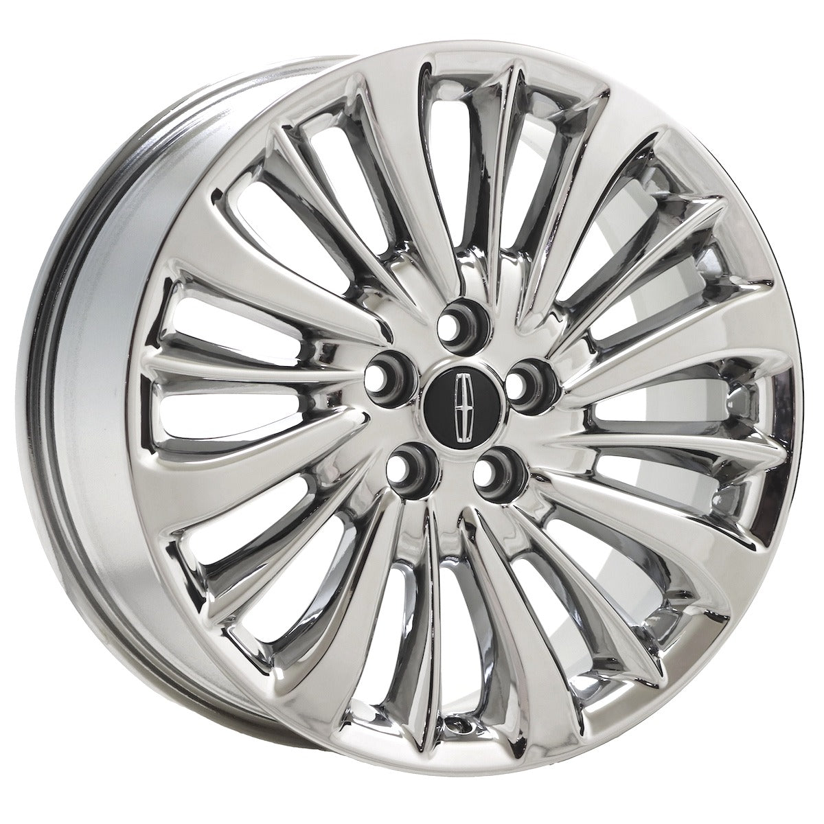 18" Lincoln Nautilus Bright Chrome wheels rims Factory OEM set 10215 EXCHANGE