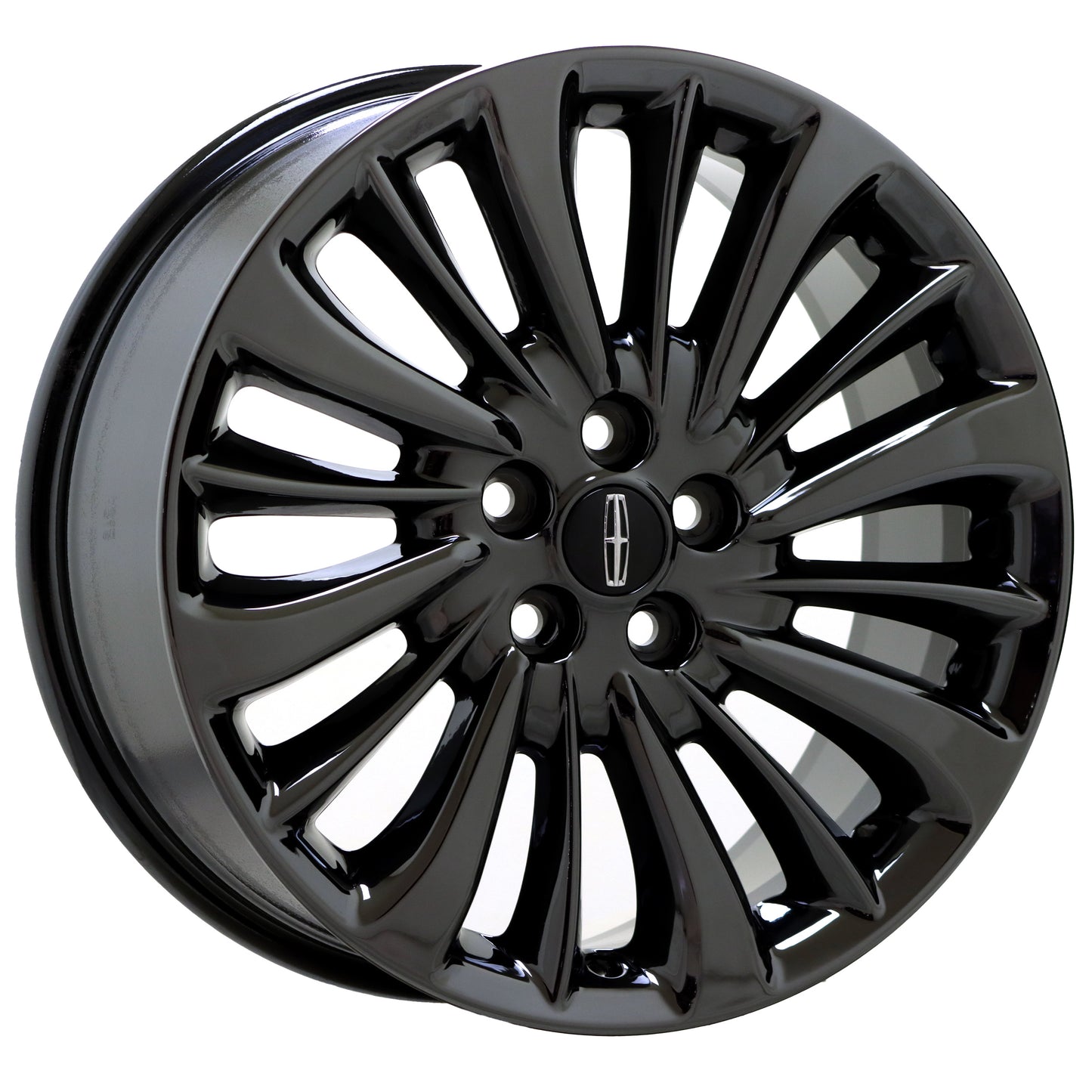 18" Lincoln Nautilus Black Chrome wheels rims Factory OEM set 10215