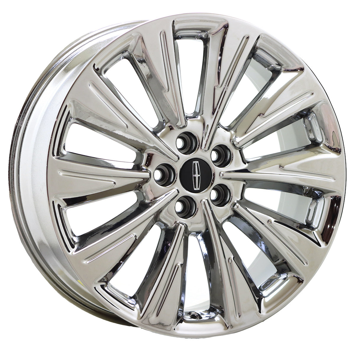 19" Lincoln Corsair Bright Chrome wheels rims Factory OEM 10248 EXCHANGE