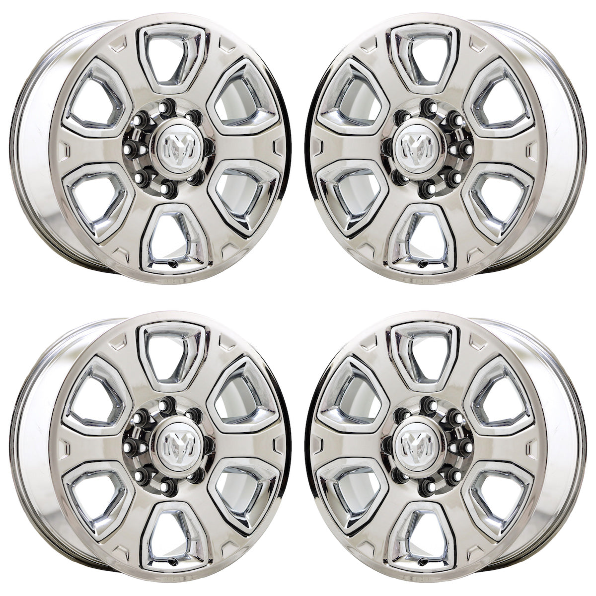 20" Dodge Ram 2500-3500 Truck Bright Chrome wheels Factory OEM 2477 EXCHANGE