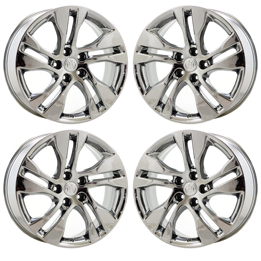 18" Buick Regal Bright Chrome wheels rims Factory OEM set 4811 EXCHANGE