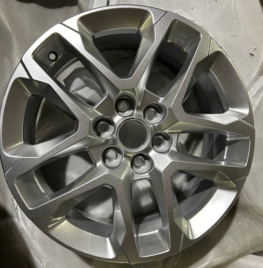 18" Chevrolet Traverse Blazer Machined Silver wheels rims Factory OEM set 5843