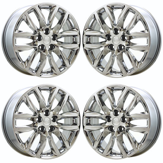 19" Buick Envision Bright Chrome wheels rims Factory OEM set 4152 EXCHANGE