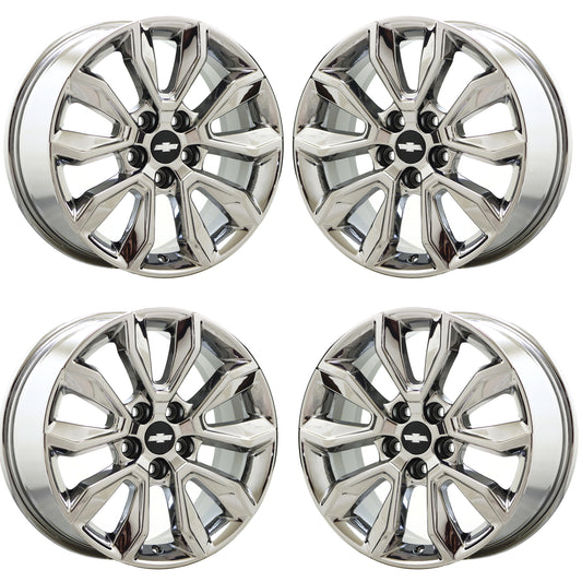 17" Chevrolet Trailblazer Bright Chrome wheels rims Factory OEM set 14039