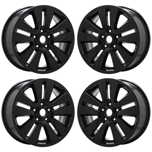 17" Subaru Outback Gloss Black wheels rims Factory OEM set 68824