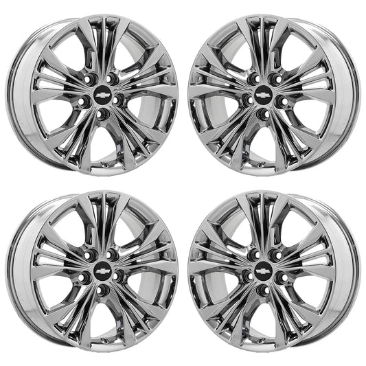 18" Chevrolet Impala Bright Chrome wheels rims Factory OEM set 5710 5612