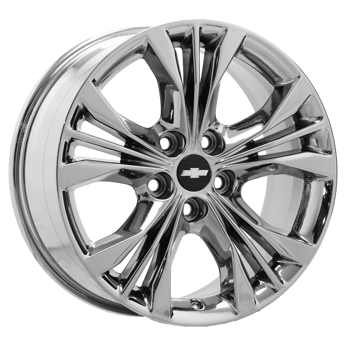 18" Chevrolet Impala PVD Chrome wheels rims Factory OEM set 5710 5612