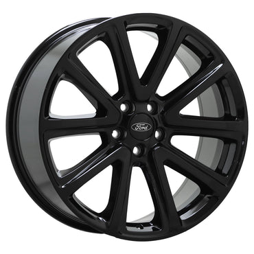 20" Ford Explorer Gloss Black wheels rims Factory OEM set 3994