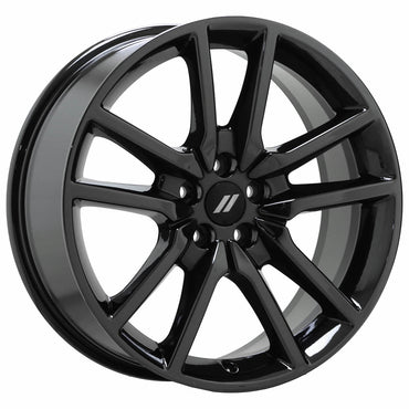20" Dodge Charger Challenger Black Chrome wheels Factory OEM set 2712