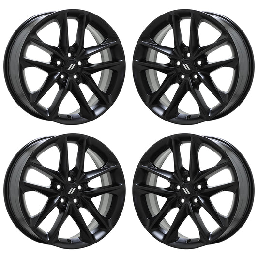 20" Dodge Charger Challenger Satin Black wheels rims Factory OEM 2005 EXCHANGE