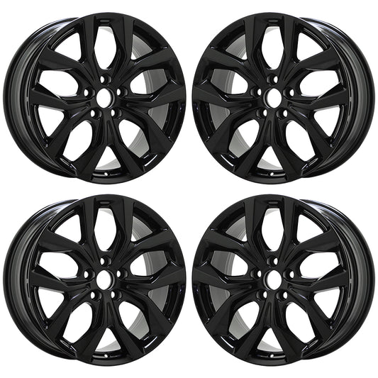 20" Acura MDX Gloss Black wheels rims Factory OEM set 95086 71674 EXCHANGE