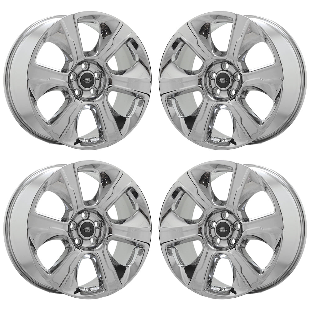 21" Land Rover Range Rover Bright Chrome wheels rims Factory OEM 72318 EXCHANGE