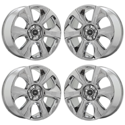 21" Land Rover Range Rover Bright Chrome wheels rims Factory OEM 72318 EXCHANGE