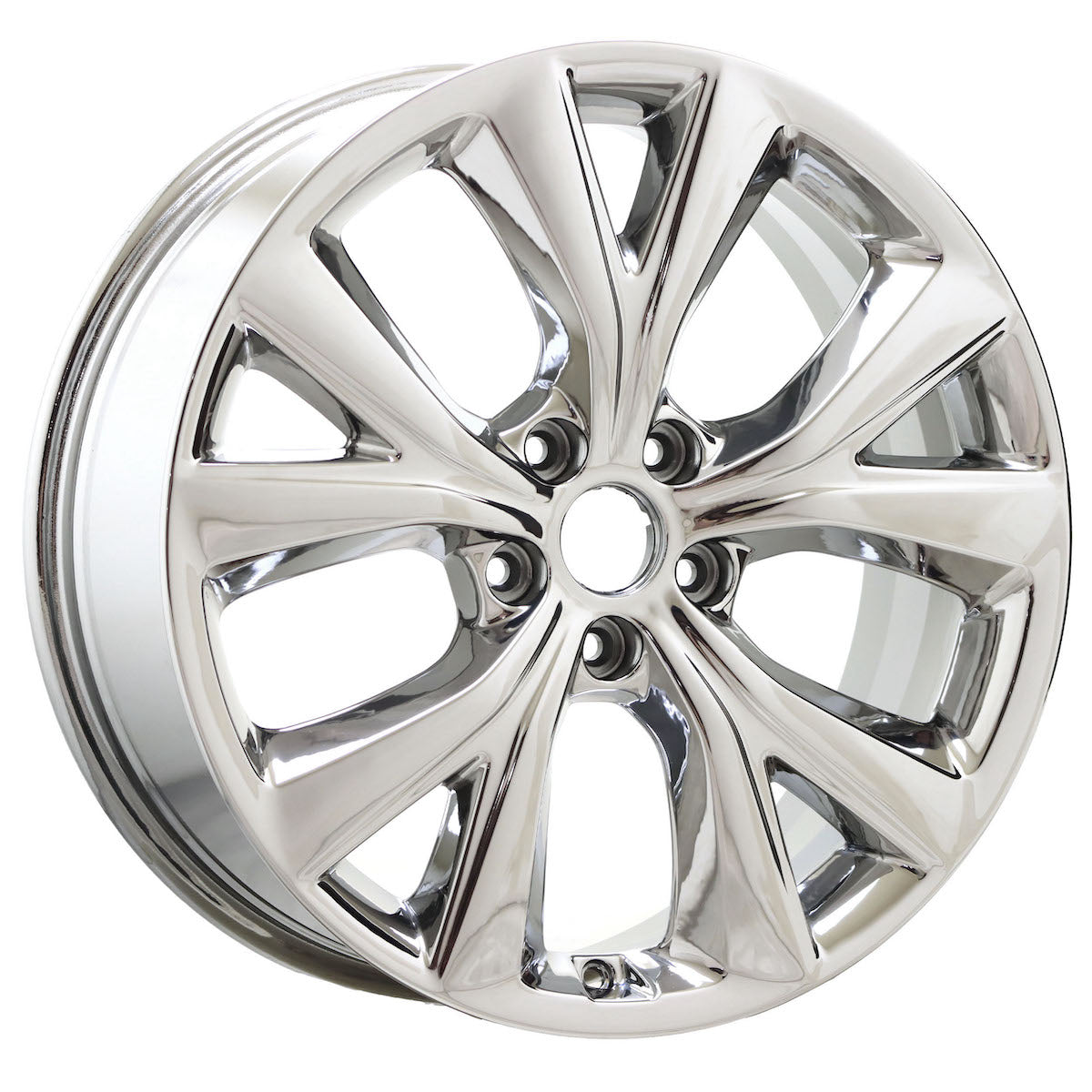 19" Hyundai Santa Fe Bright Chrome wheels rims Factory OEM set 70910 EXCHANGE