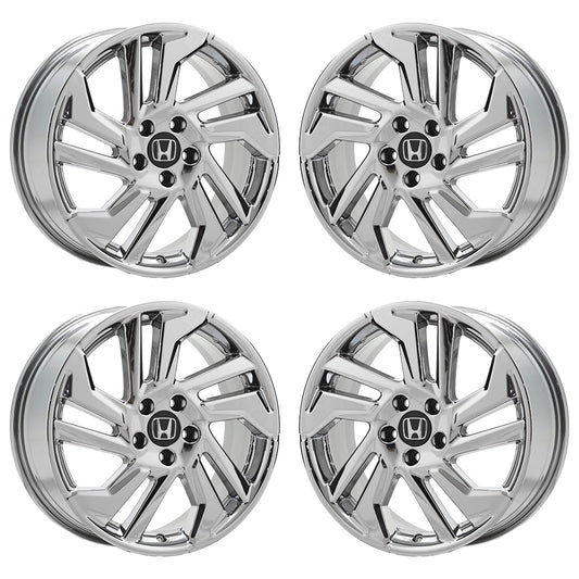 18" Honda HR-V Bright Chrome wheels rims Factory OEM Set 63154