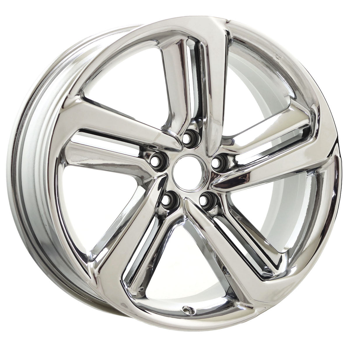 19" Honda Accord Bright Chrome wheels rims Factory OEM set 64127 EXCHANGE