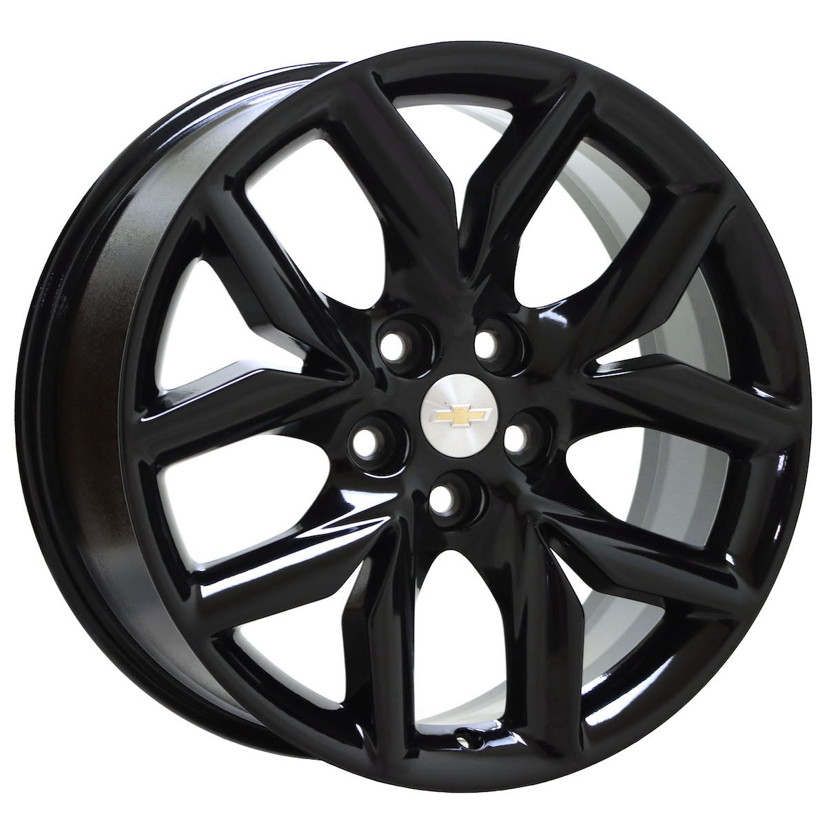 19" Chevrolet Impala Gloss Black wheels rims Factory OEM set 5711 EXCHANGE