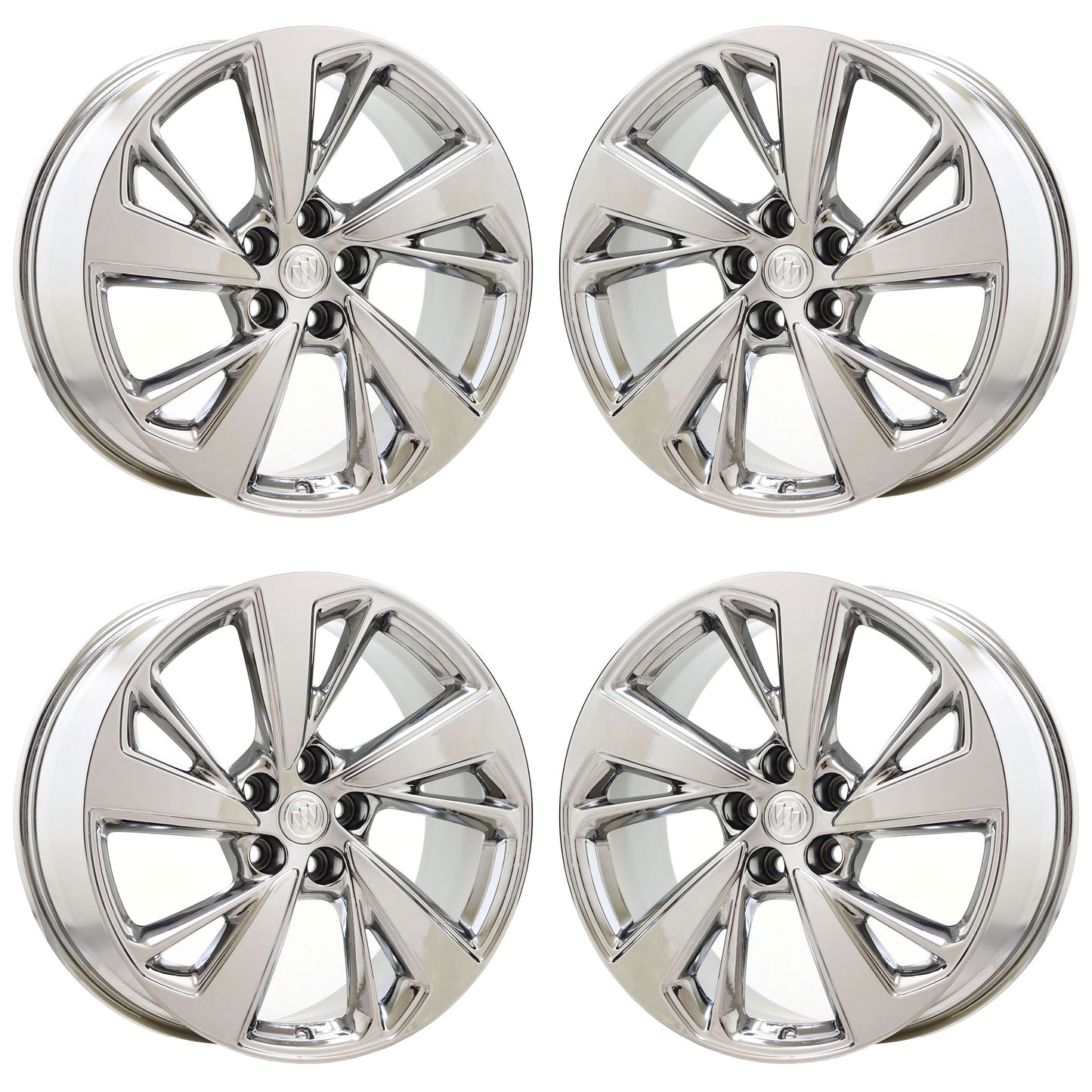20" Buick Envision Bright Chrome wheels rims Factory OEM set 4161 EXCHANGE