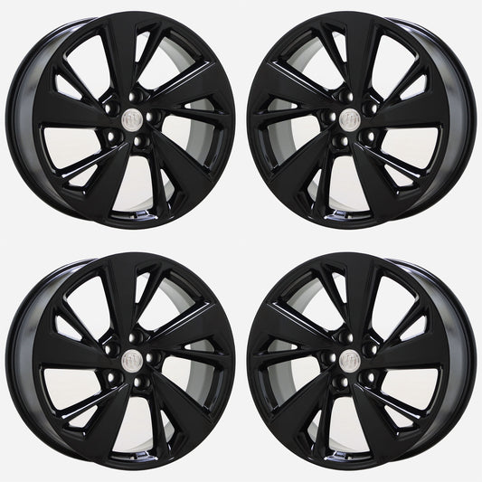 20" Buick Envision Gloss Black wheels rims Factory OEM set 4161 EXCHANGE