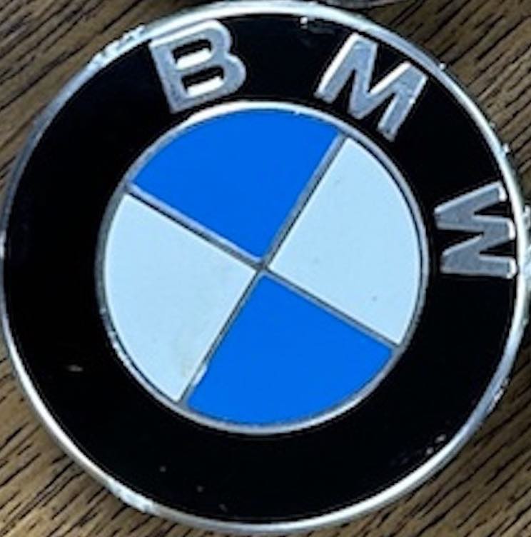 2 1/8" BMW 2, 3, 4, 5, 6, 7 Series Black Center Cap #36 13 6 850 834 set