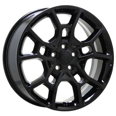 19" Dodge Charger Challenger Gloss Black wheels rims Factory OEM set 2544