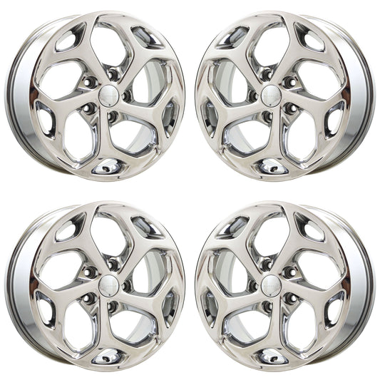 18" Chrysler Pacifica Bright Chrome wheels rims Factory OEM set 2017